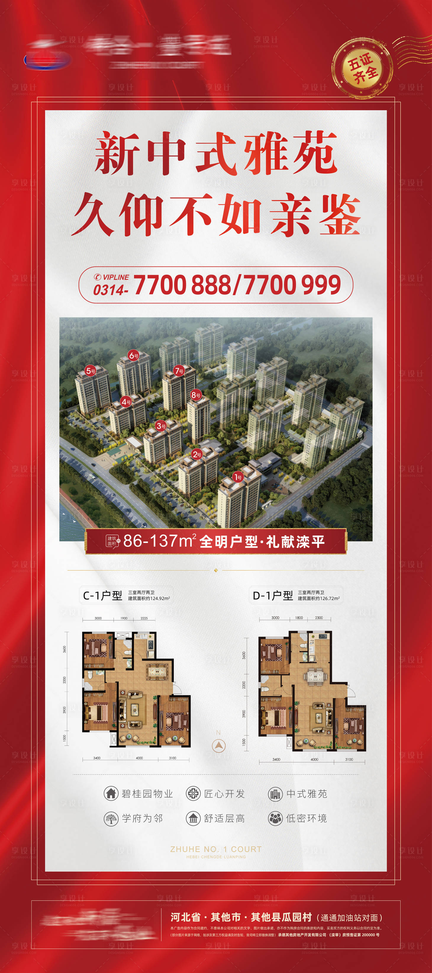 源文件下载【享设计】搜索编号：72300006417354318【房地产展架配套展架】