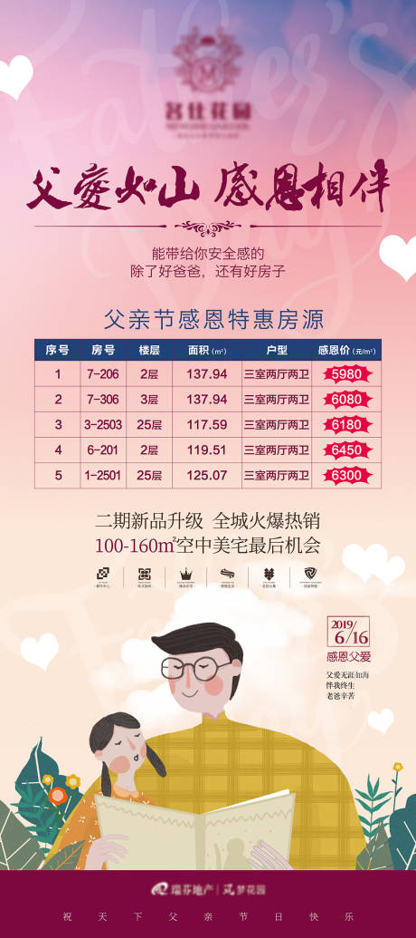 源文件下载【父亲节特价房展架】编号：42220006611733647