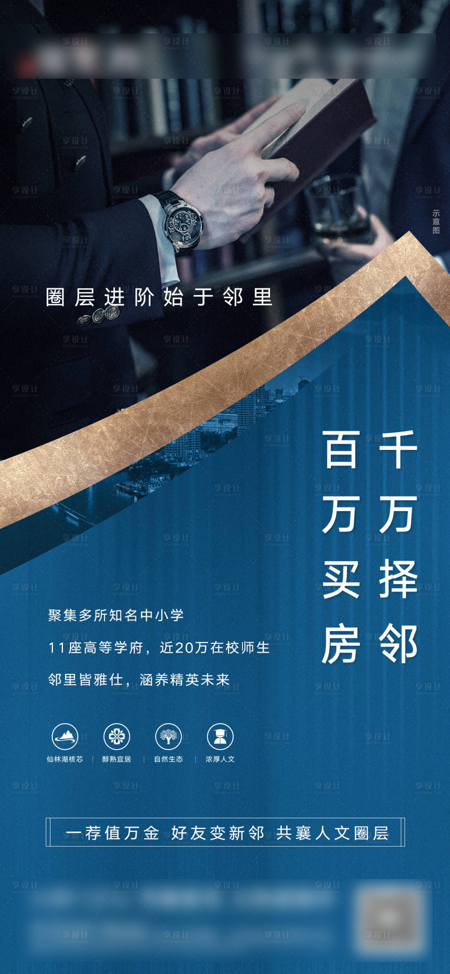 源文件下载【地产圈层产品价值稿蓝色】编号：33270006609337182