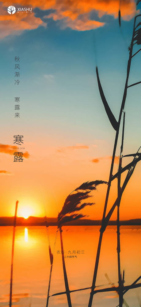 源文件下载【寒露节气海报】编号：31980006724446065