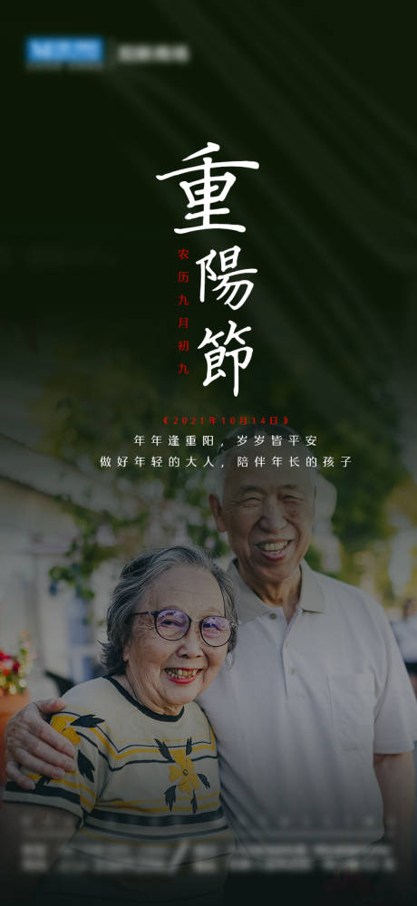源文件下载【重阳节关爱老人海报】编号：77090006820152836