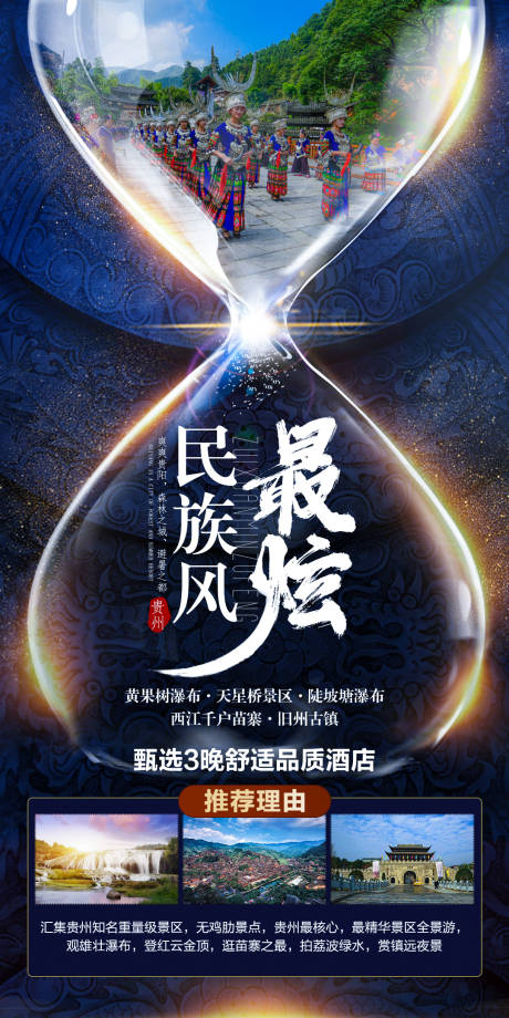 最炫民族风旅游海报