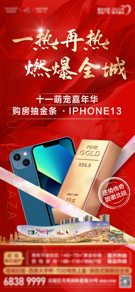 源文件下載【享設(shè)計(jì)】搜索編號：86060006919515029【地產(chǎn)火爆禮品熱銷海報(bào)】