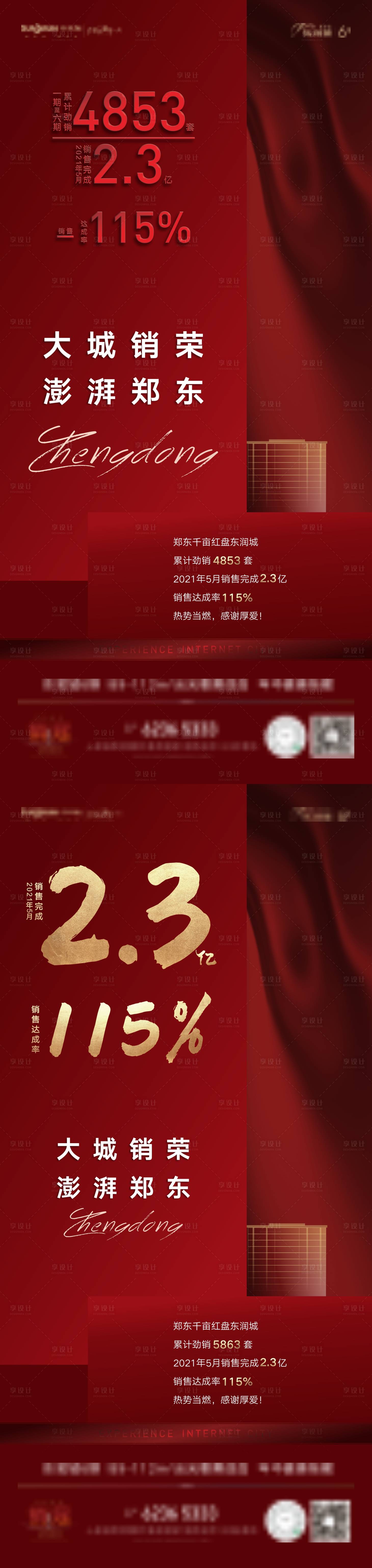 源文件下载【房地产热销数据海报】编号：56060006897661218