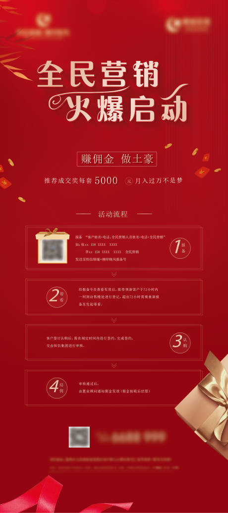源文件下载【全民营销活动海报】编号：71980006700403642