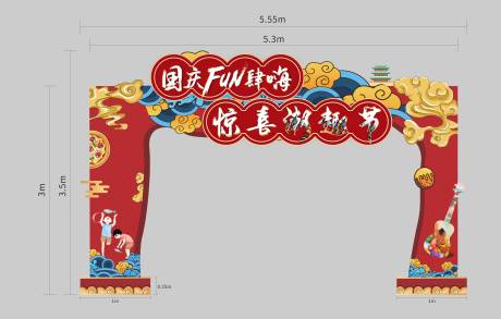 源文件下载【国潮门头】编号：84930006779628547