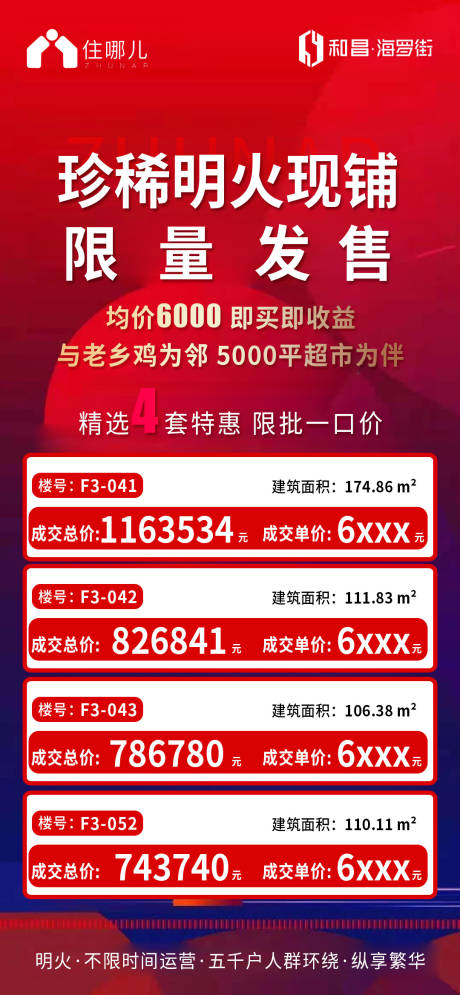 源文件下载【地产一口价房源海报】编号：92840006807413449