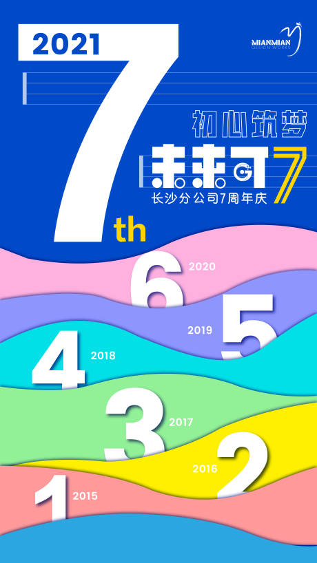 源文件下載【享設計】搜索編號：26050006985675510【周年慶數字移動端海報】