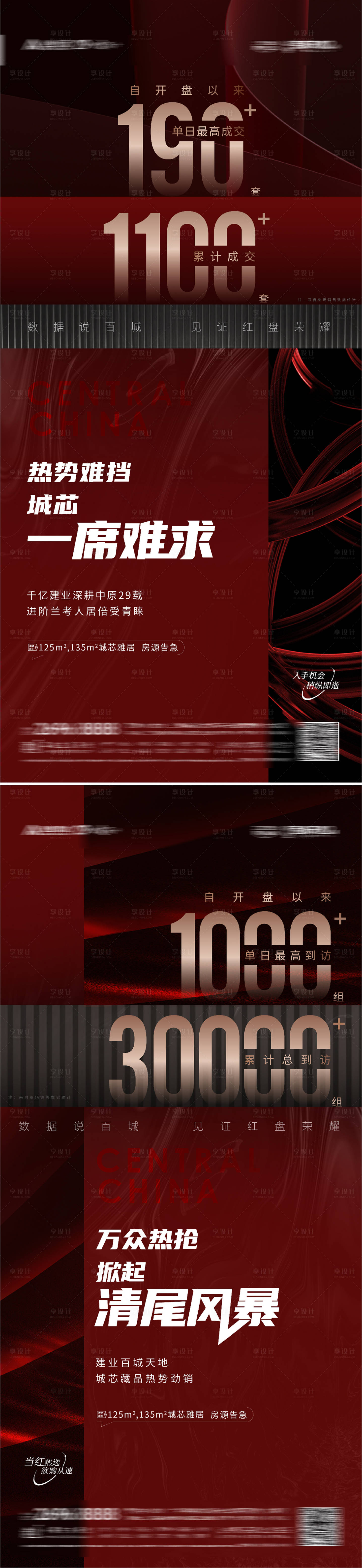 源文件下載【享設計】搜索編號：51800007042012162【地產熱銷打雞血業績開盤海報】