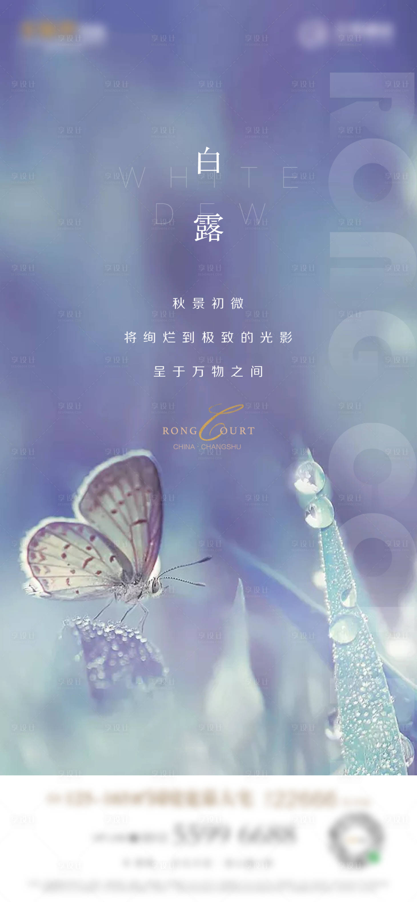 源文件下載【享設計】搜索編號：92400006730687305【節氣白露】