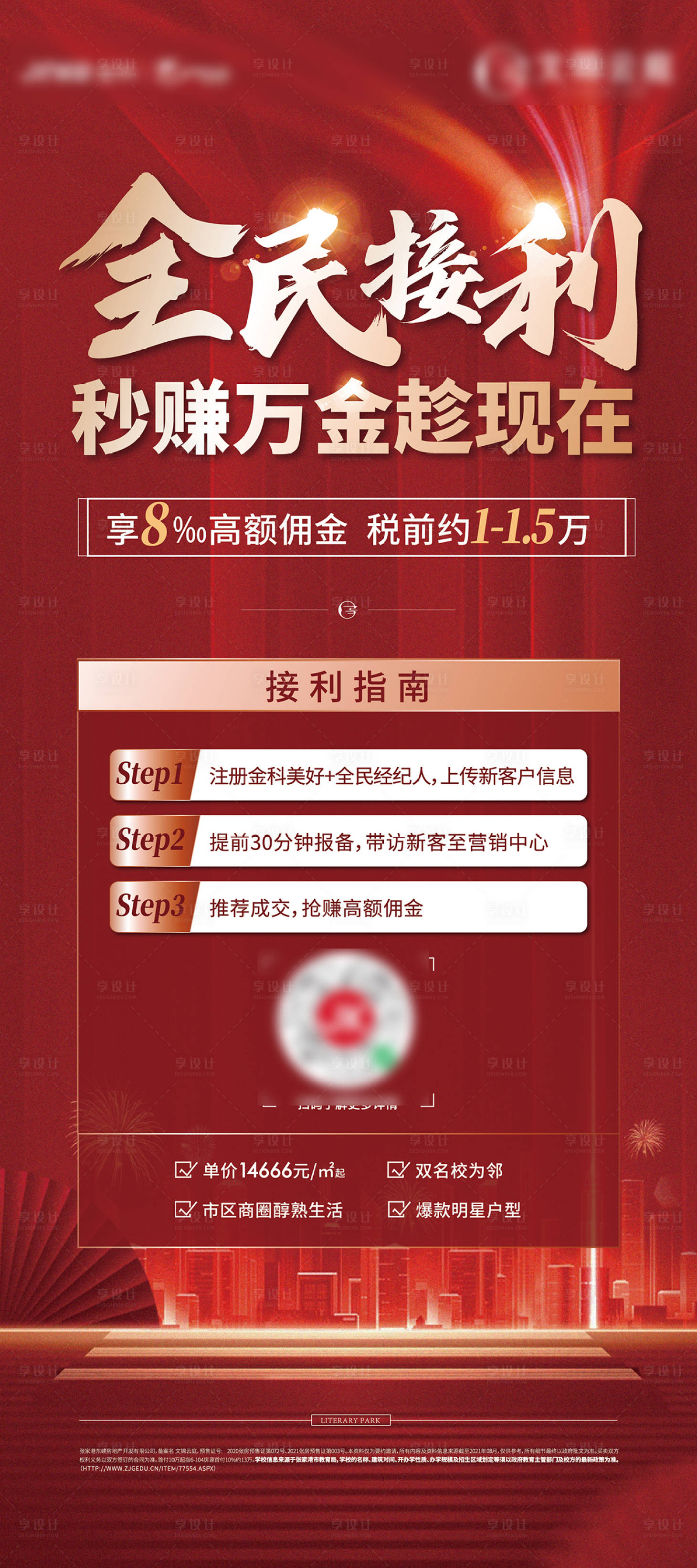 源文件下载【享设计】搜索编号：39440006823872302【地产全民利好热销活动展架】