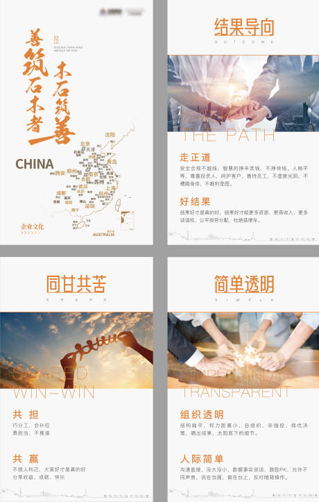 源文件下载【企业文化系列展板】编号：35900006848583961