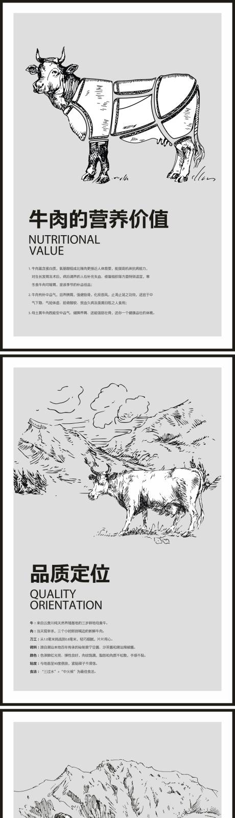 编号：20211011150136894【享设计】源文件下载-潮汕牛肉加推系列海报