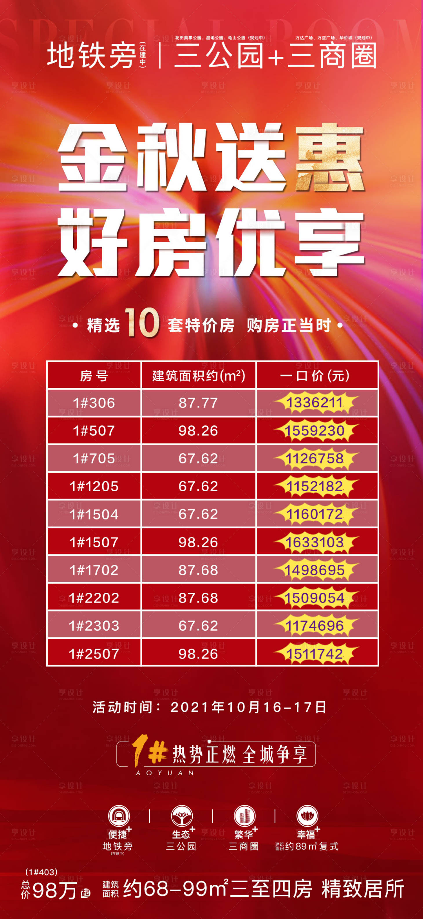 源文件下载【享设计】搜索编号：40520006967501022【地产分销特惠房源】