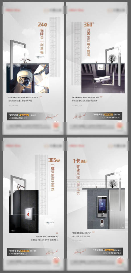源文件下载【智能社区安全管家价值点系列刷屏海报】编号：58270006844509780