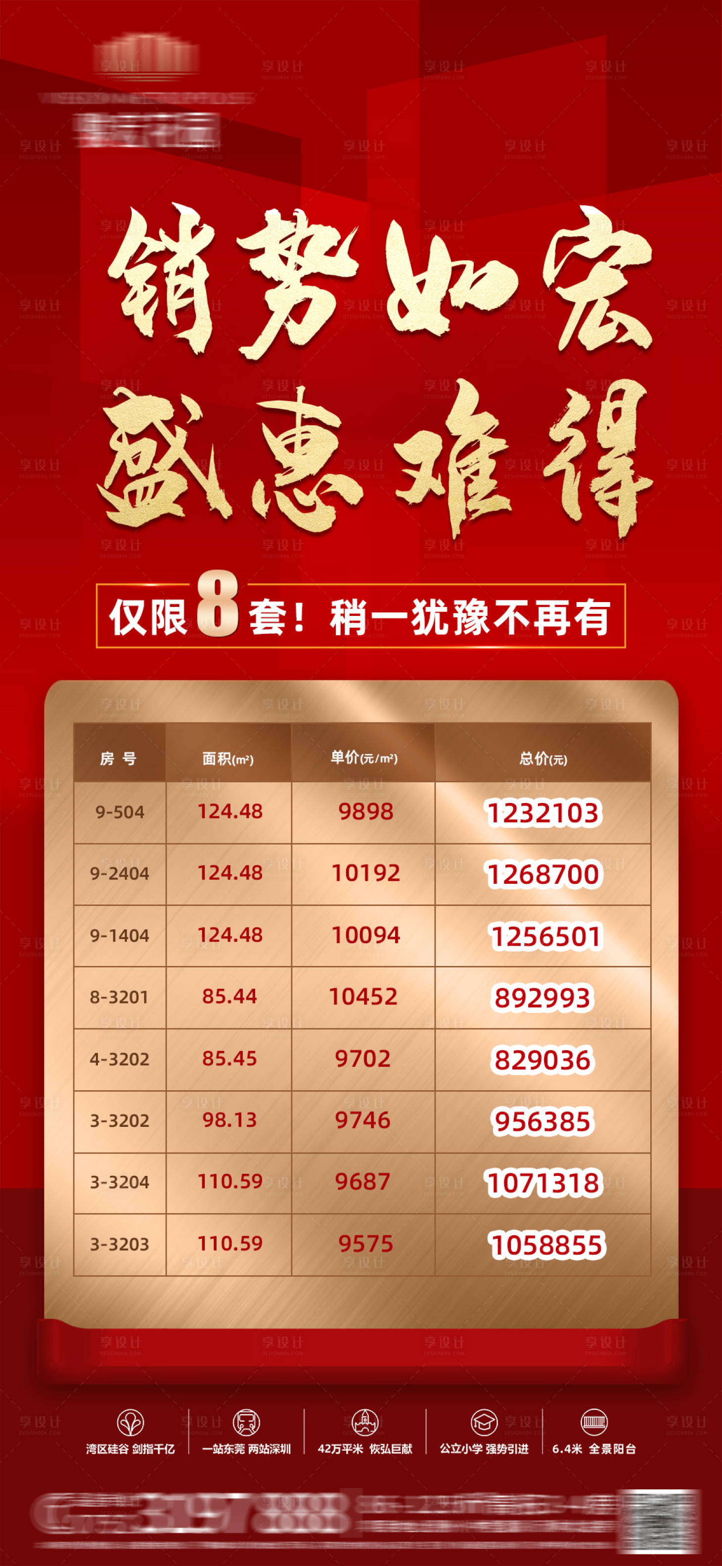 源文件下載【享設計】搜索編號：38390006931839458【地產特價房促銷海報】