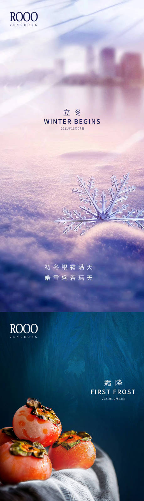 源文件下载【冬天节气海报】编号：31940006896102434