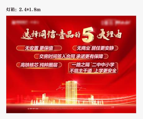 源文件下载【5大购房理由广告展板】编号：71160006845866548