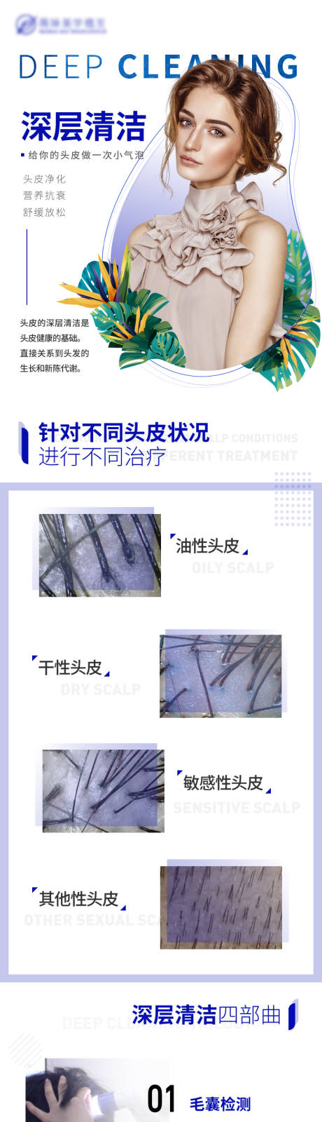 源文件下载【头皮清洁详情页 蓝色】编号：82300006955123641