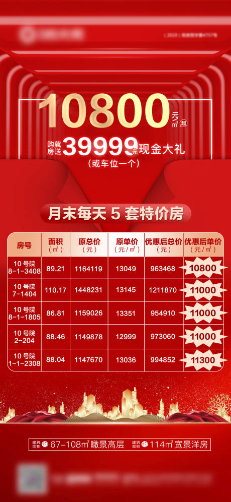 源文件下載【地產海報特價房送車位】編號：44290006843793435