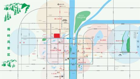 源文件下載【地產(chǎn)區(qū)位圖】編號(hào)：84310006726488823