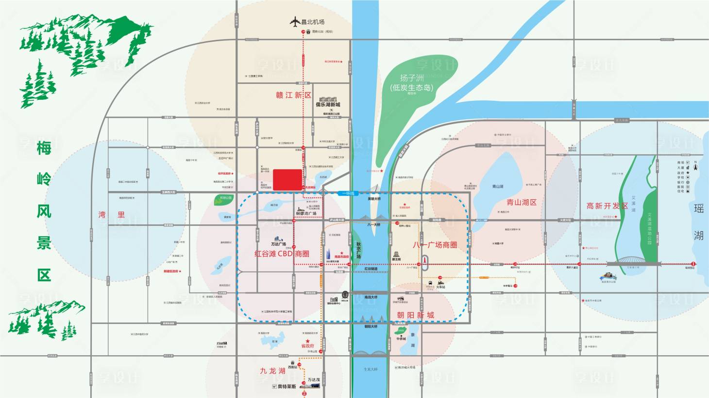源文件下载【地产区位图】编号：84310006726488823