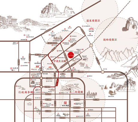 编号：20211004174407652【享设计】源文件下载-区位图 地图