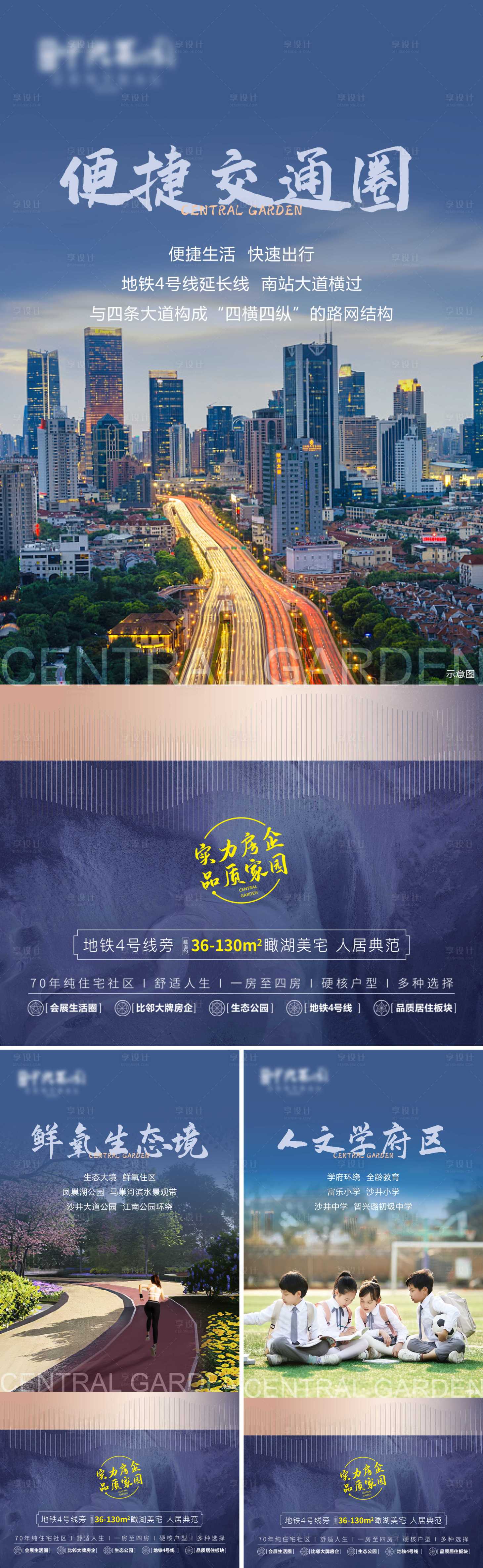 源文件下载【地产价值点系列海报】编号：21150006880089730