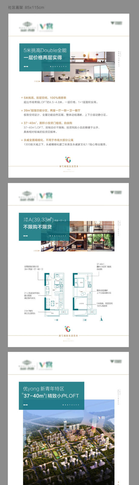 源文件下載【享設(shè)計】搜索編號：28020006747248620【地產(chǎn)LOFT價值展板】