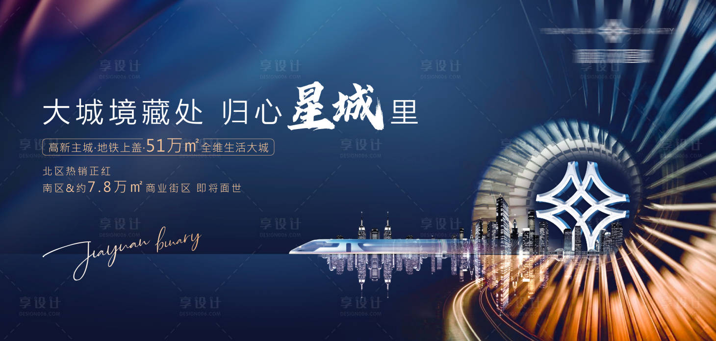 源文件下载【享设计】搜索编号：96320006852394081【地产开放背景板】