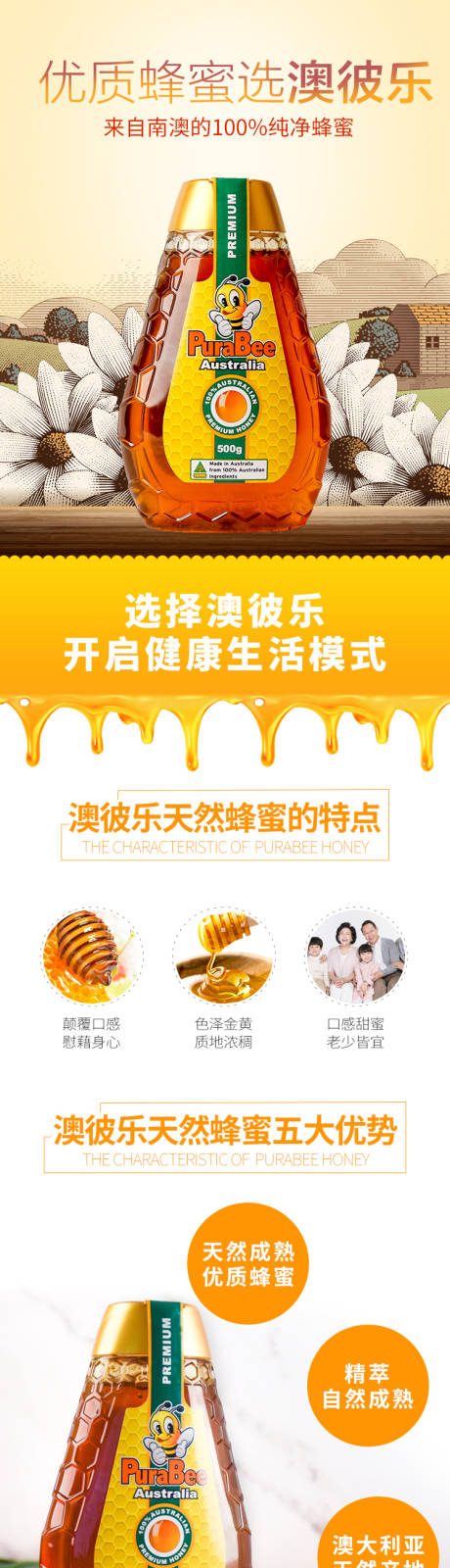 源文件下载【享设计】搜索编号：23530006799649880【蜂蜜电商详情页】