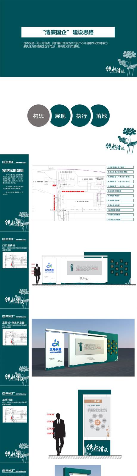 源文件下载【自来水厂党建阵地廉政文化户外PPT】编号：20760007048403182