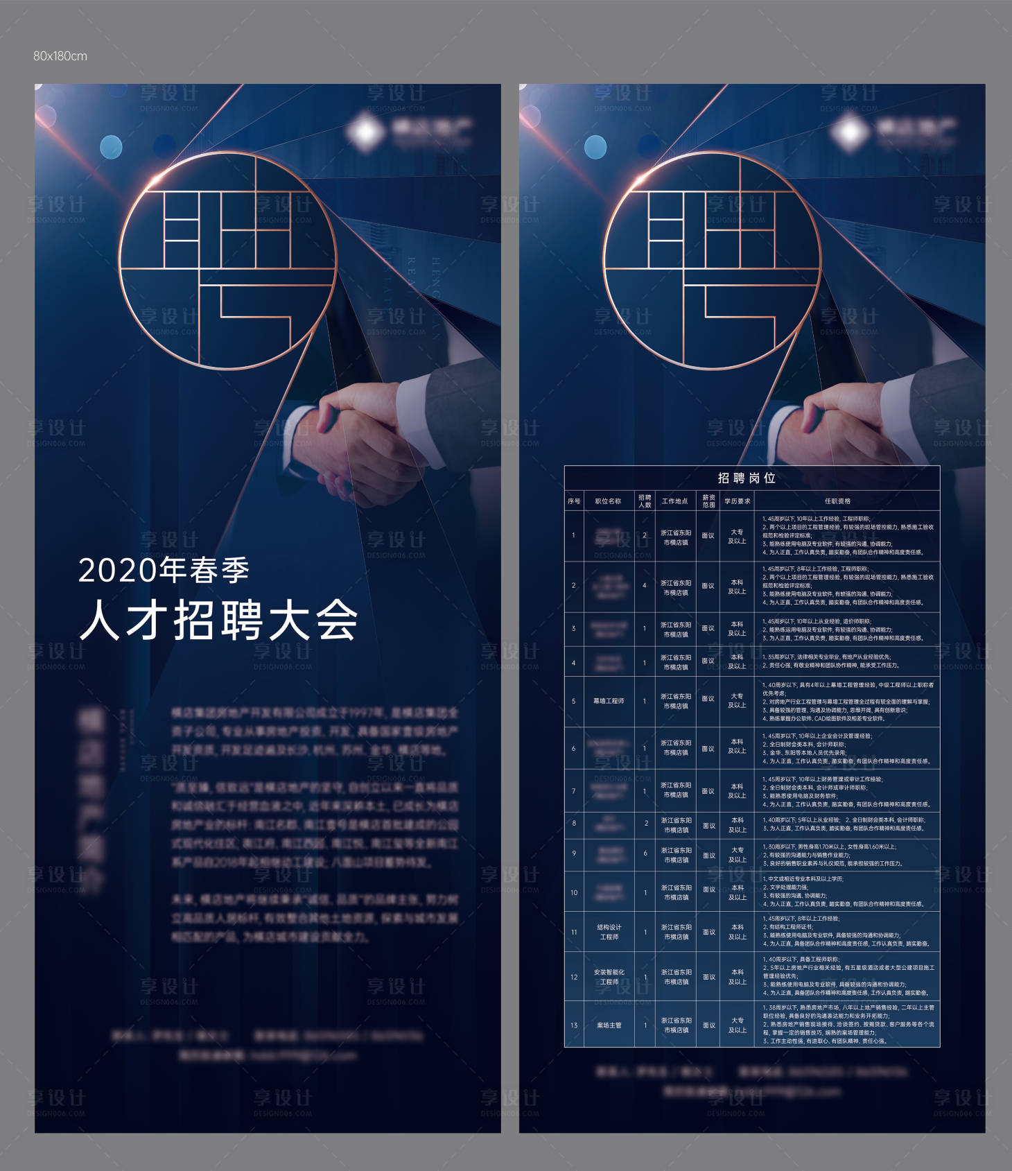 源文件下载【享设计】搜索编号：13400007035352952【招聘展板】