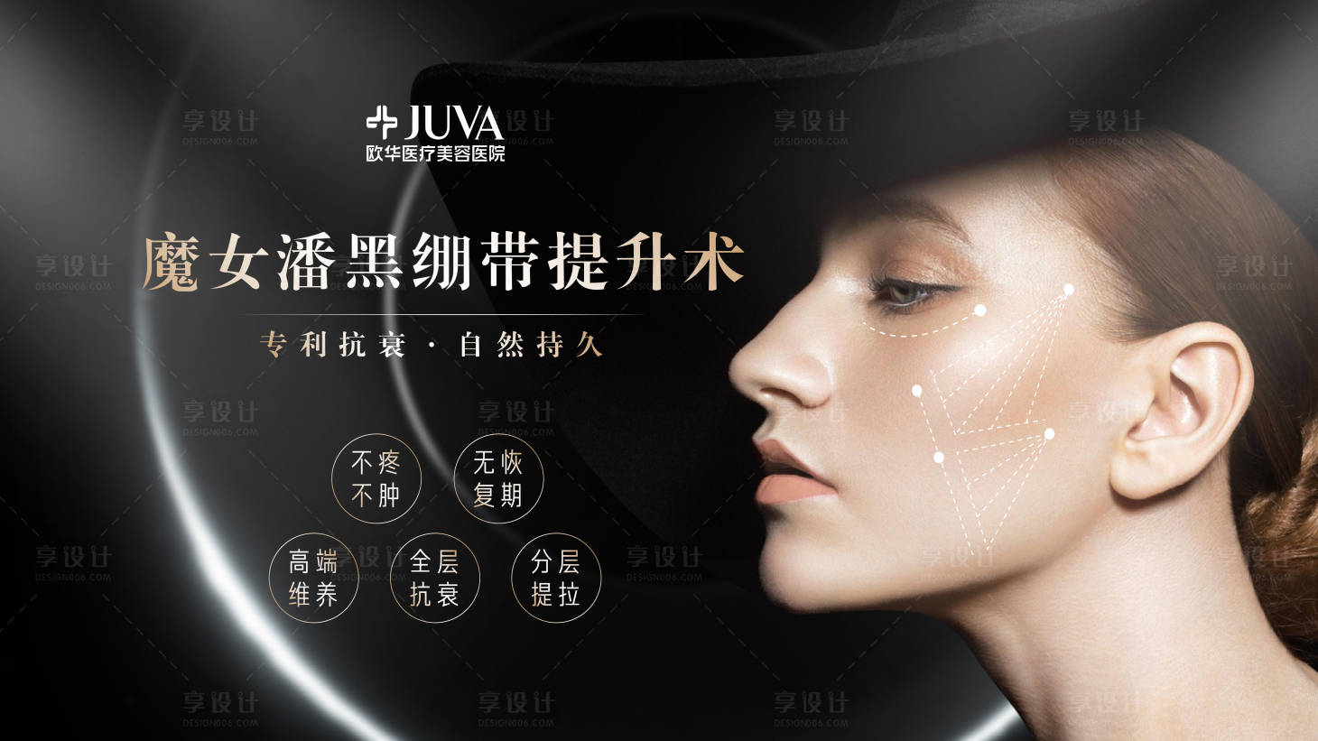 源文件下载【享设计】搜索编号：20740007223008057【医美展板】