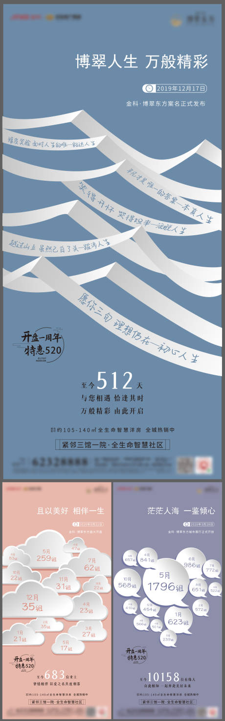 源文件下載【地產周年紀念創意海報】編號：20211124114938300