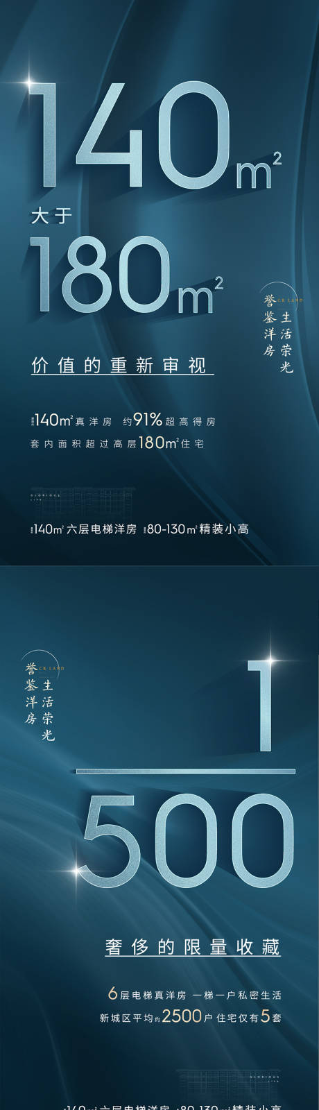 源文件下载【地产数字系列海报 】编号：65950007285026772