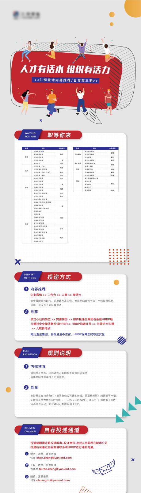 源文件下載【招聘內郵長圖活動海報】編號：11520007103785605