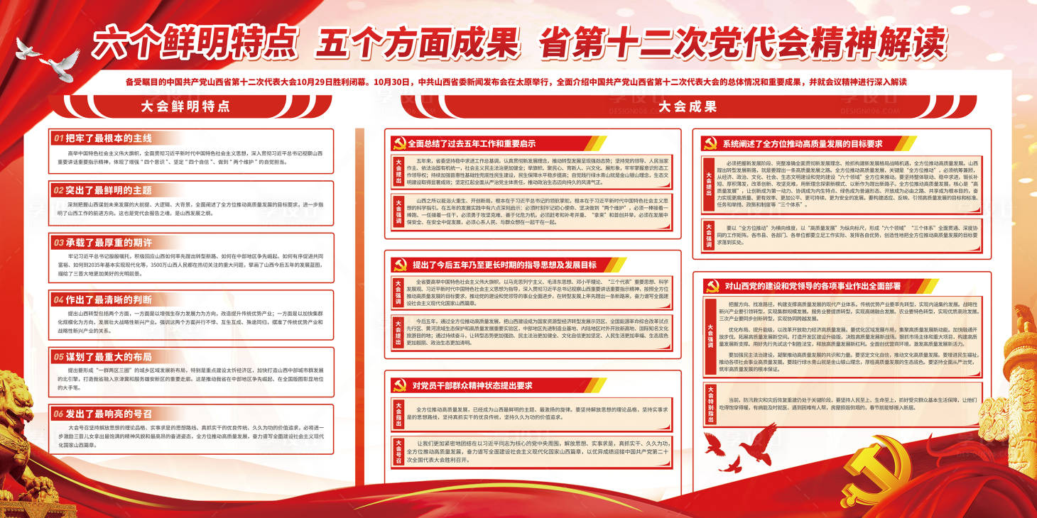 源文件下载【享设计】搜索编号：19810007356962044【党建展板】