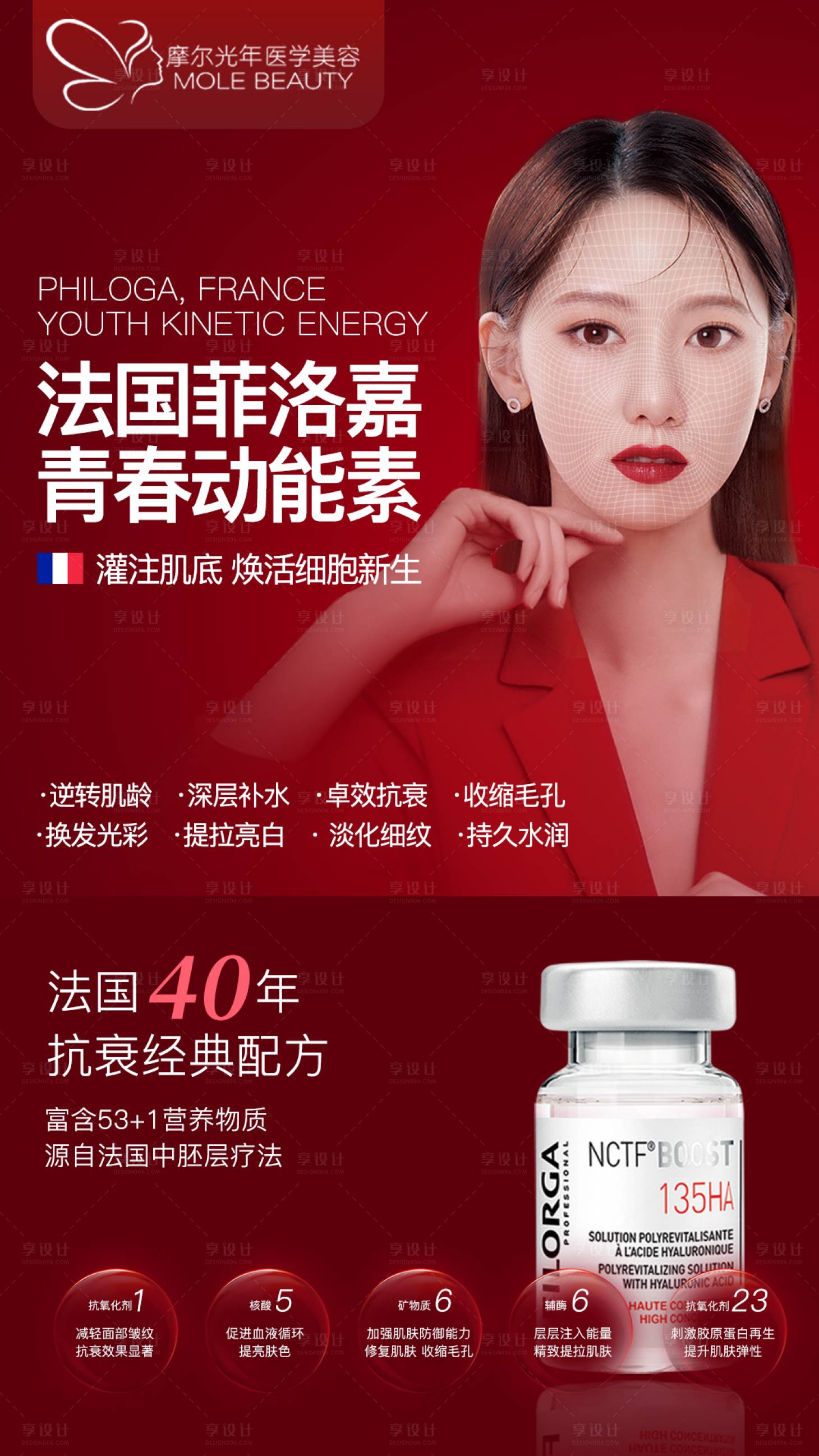 源文件下載【享設(shè)計(jì)】搜索編號(hào)：74250007171288871【菲洛嘉醫(yī)美海報(bào)展板】
