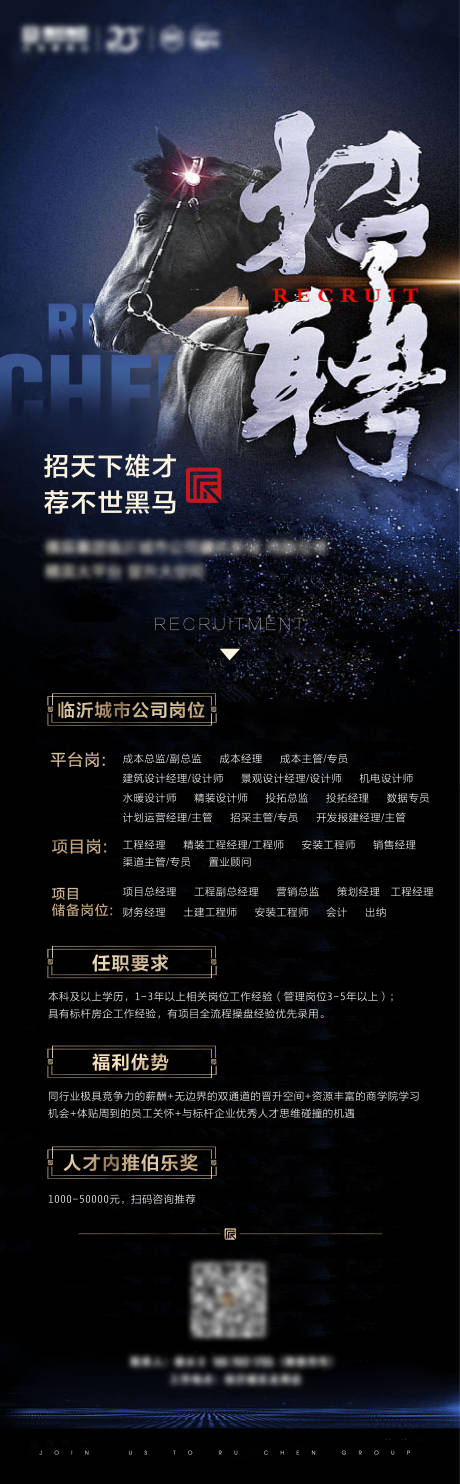 源文件下载【地产招聘单图海报】编号：29430007091189361