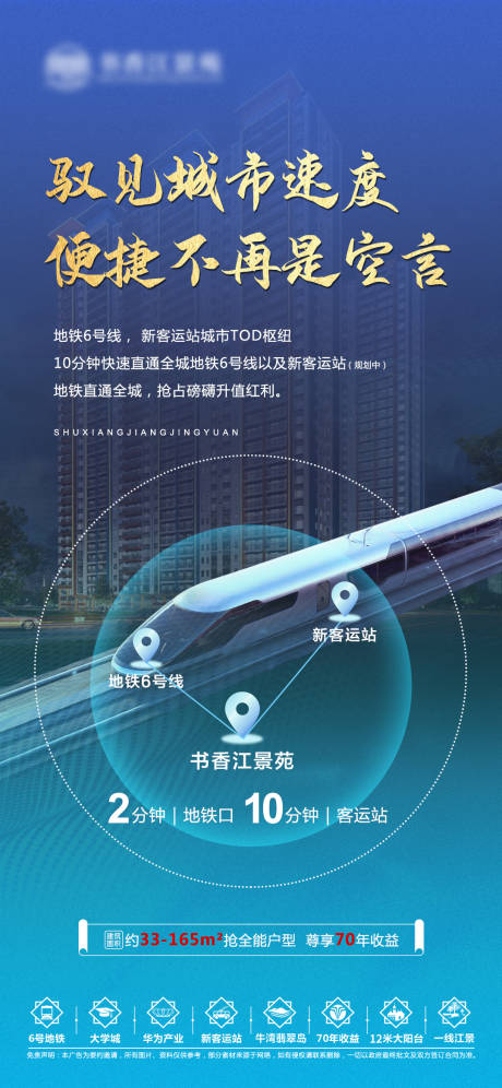 源文件下载【地产地铁价值点海报】编号：84940007084425890