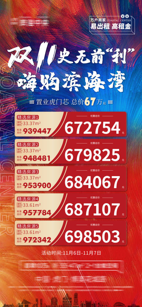 源文件下载【地产特价房海报】编号：96640007130124705