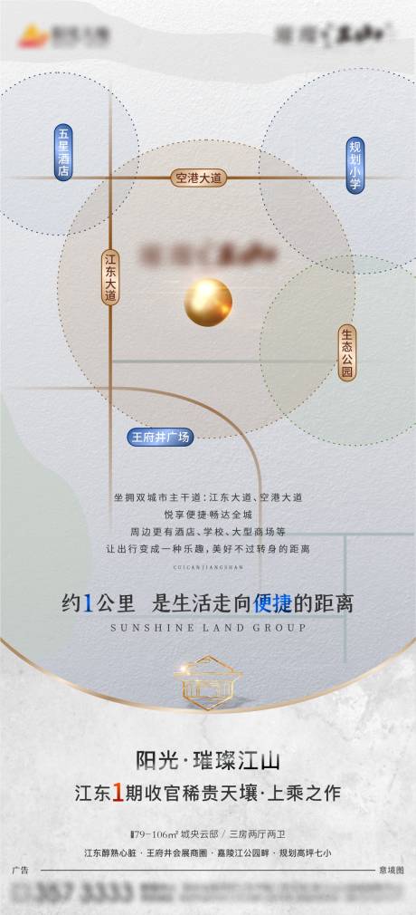 源文件下载【地产黄金地段价值点海报】编号：25970007076143787