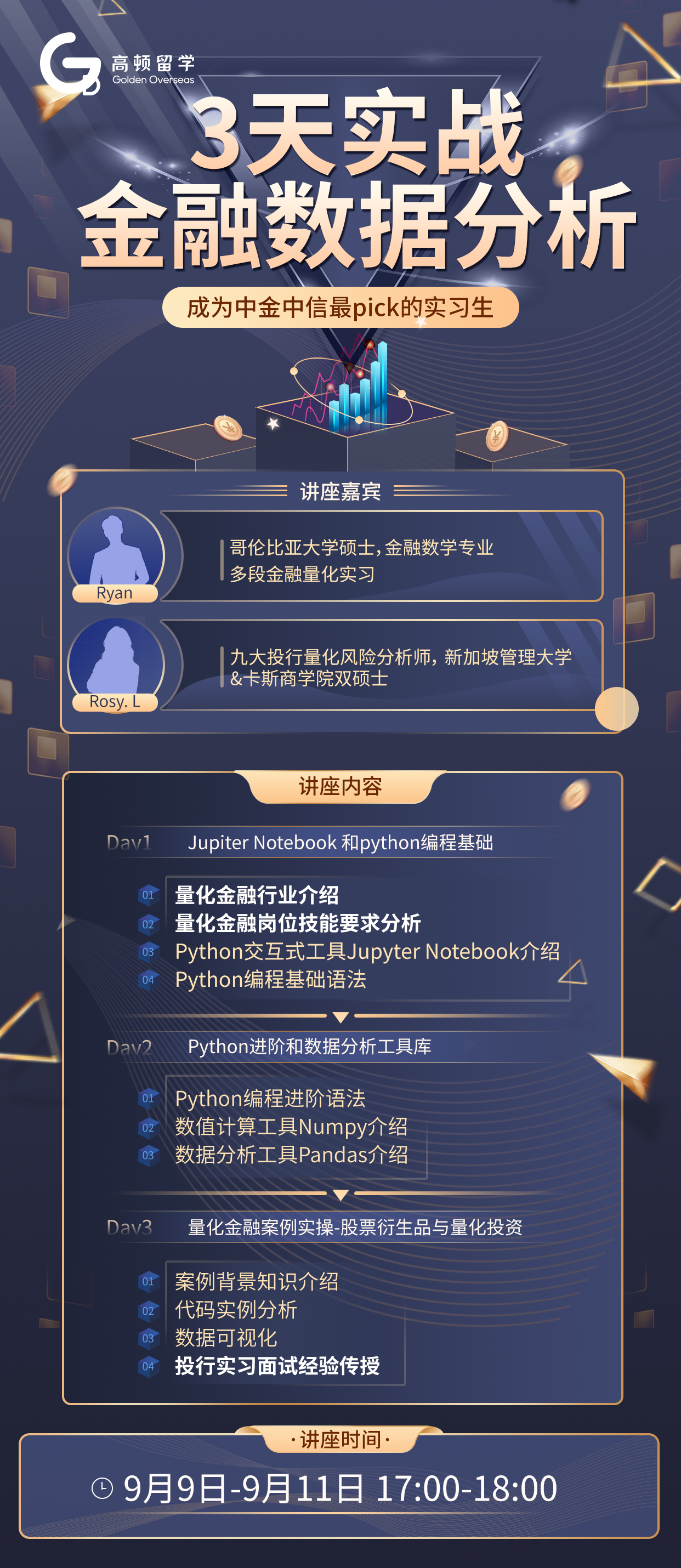 金融数据分析海报 lv3 设计师无心