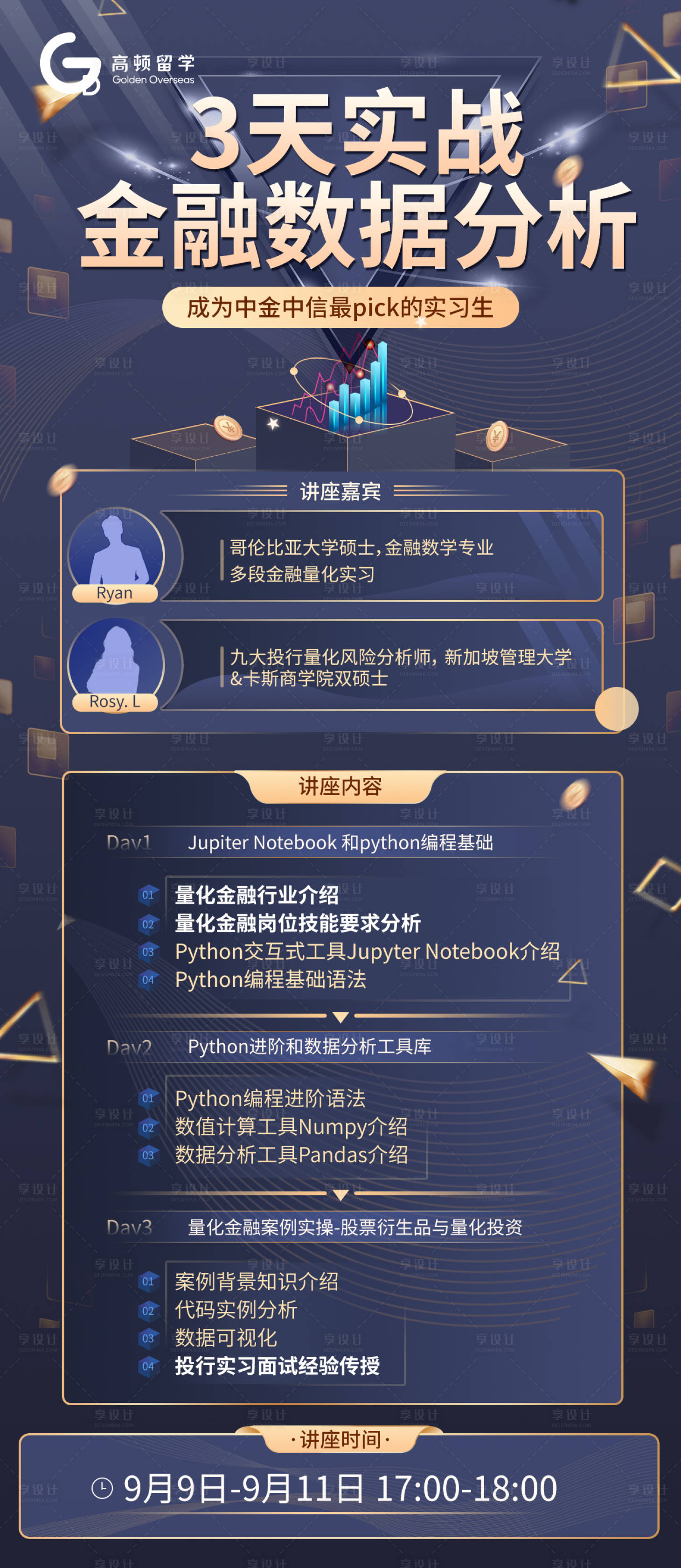 源文件下载【享设计】搜索编号：18490007222014229【金融数据分析海报】