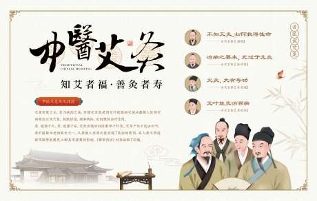 源文件下载【中医艾灸文化海报展板】编号：97990007183481494