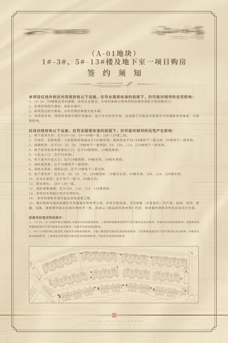 源文件下载【地产签约须知展板】编号：16770007097541806