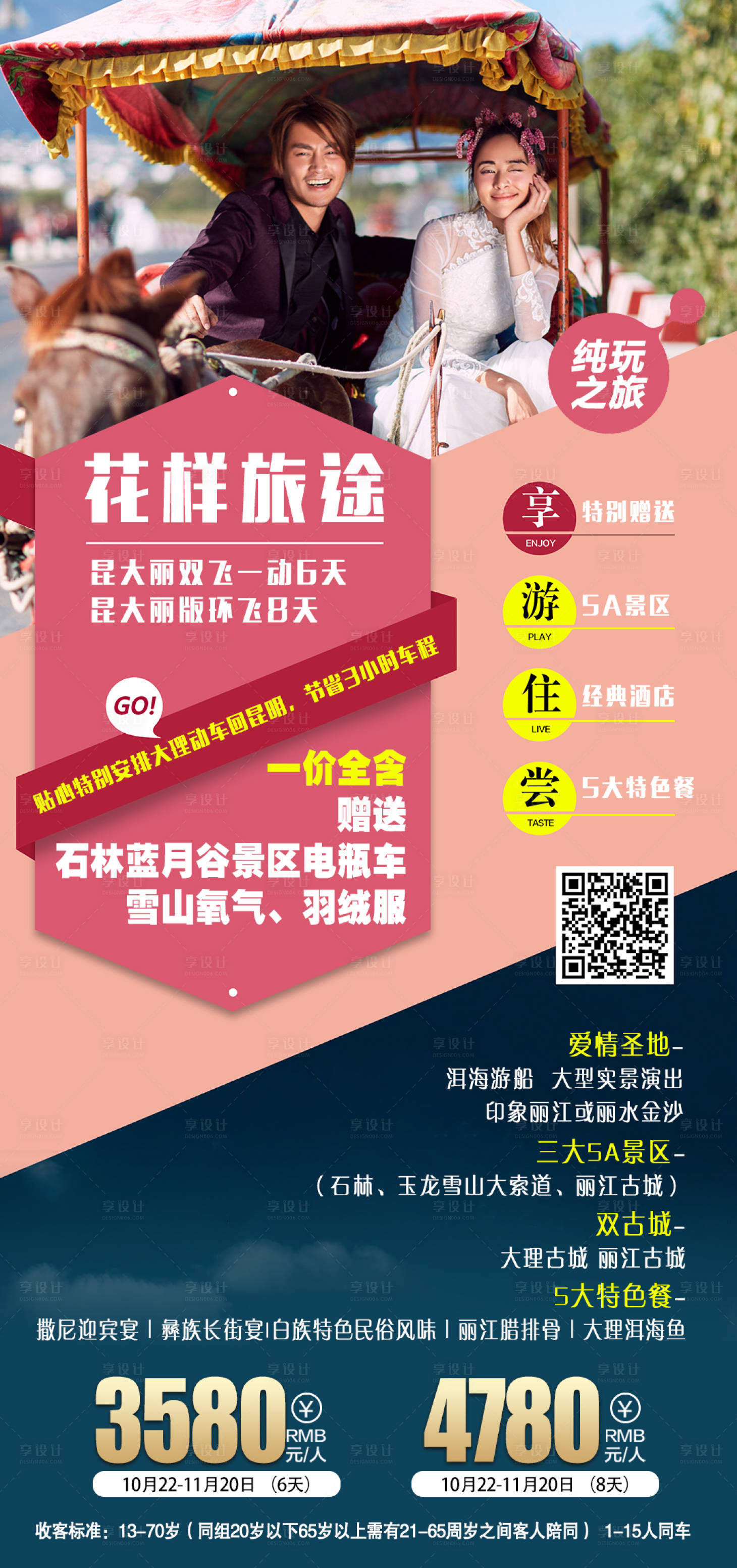源文件下载【云南昆明大理丽江旅游海报 】编号：14040007073169498