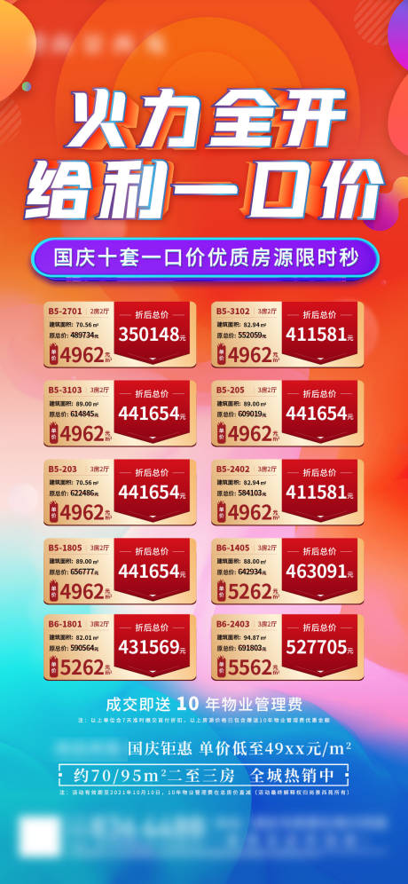 源文件下载【地产促销特价房源海报】编号：80790007144542930