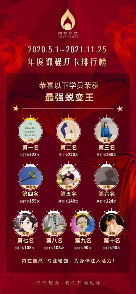 源文件下载【瑜伽年度排行榜海报】编号：51890007431209554